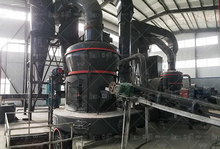 ZENITH grinding mill installation site in Indonesia